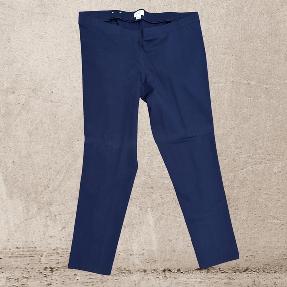 Crown & Ivy Blue Ankle Cropped Pants - Picture 1 of 4